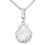 LOS433 - Silver 925 Sterling Silver Chain Pendant with No Stone