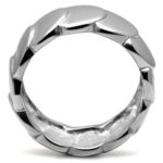 TK049 - High polished (no plating) Stainless Steel Ring with No Stone