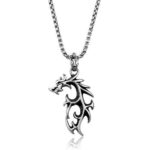 TK2000 - High polished (no plating) Stainless Steel Necklace with No Stone