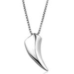 TK2006 - High polished (no plating) Stainless Steel Necklace with No Stone