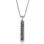 TK2007 - High polished (no plating) Stainless Steel Necklace with No Stone