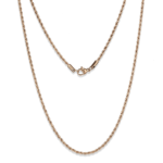 TK2426R - IP Rose Gold(Ion Plating) Stainless Steel Chain with No Stone