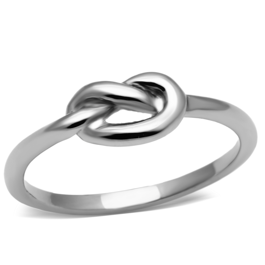 TK630 - High polished (no plating) Stainless Steel Ring with No Stone